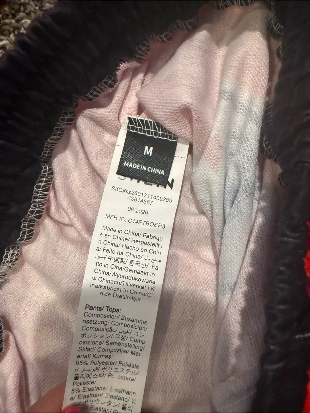 Red 'Speed Racing' Athletic Shorts Set for Women